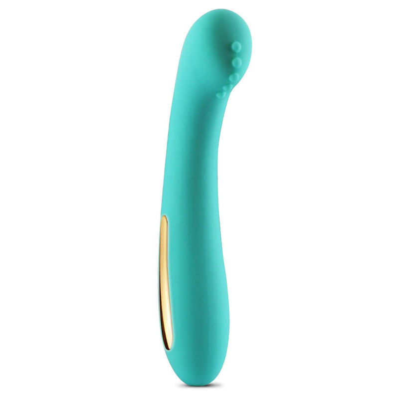 Rechargeable Powerful Dildo - 7 Functions Clitoral G Spot Vibrating Massager - Body Safe Silicone And Waterproof - Help You Reach Orgasm More Often - Great Addition To Your Toy Box (Teal)