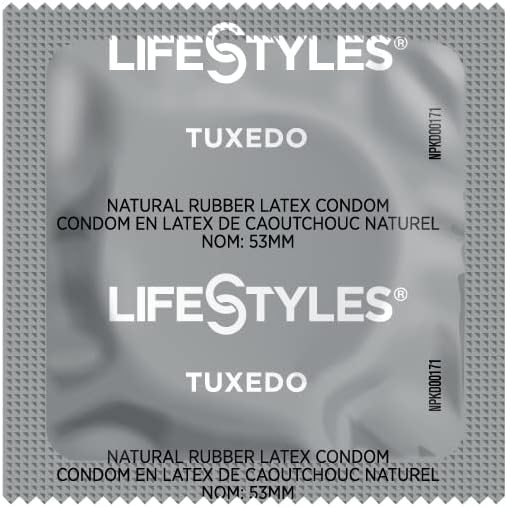 Tuxedo Condoms - 50 Condoms