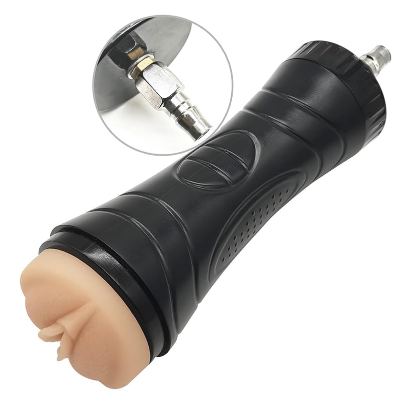 Male Masturbators With Vac-U-Lock Adapter Sex Machine Automatic Thrusting Masturbators Cup Sucking Toys Pocket Pussy Penis Stroker Adult Sex Toys(Vagina)