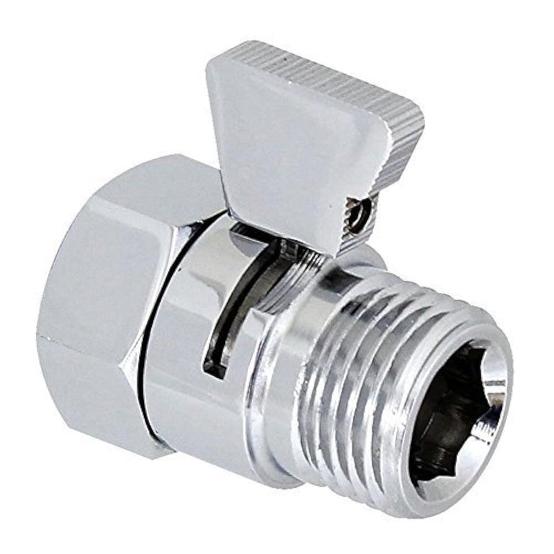 &Trade; G1/2" Full Brass Shower Head Flow Control And Shut Off Valve For Showe