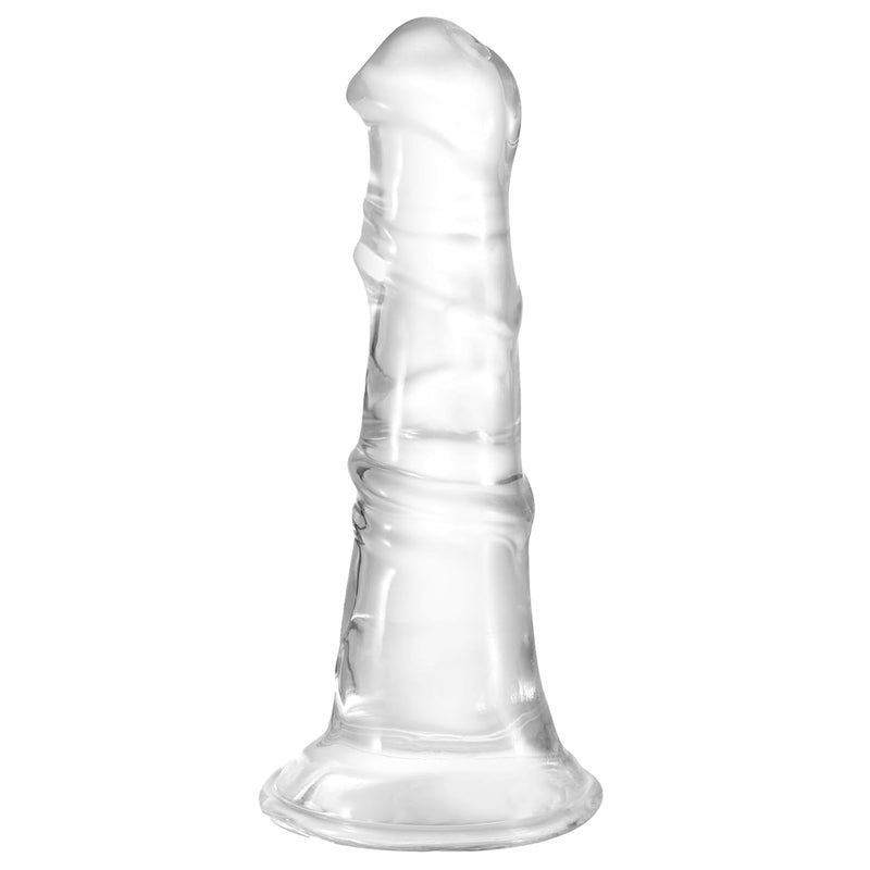 Realistic Anal Dildo For Women, Clear Horse Dildo G Spot Stimulation With Strong Suction Cup, Lifelike Jelly Dildo Vagina Sex Toy Penis Dildo Butt Plug For Female Men Masturbating (15.75In)