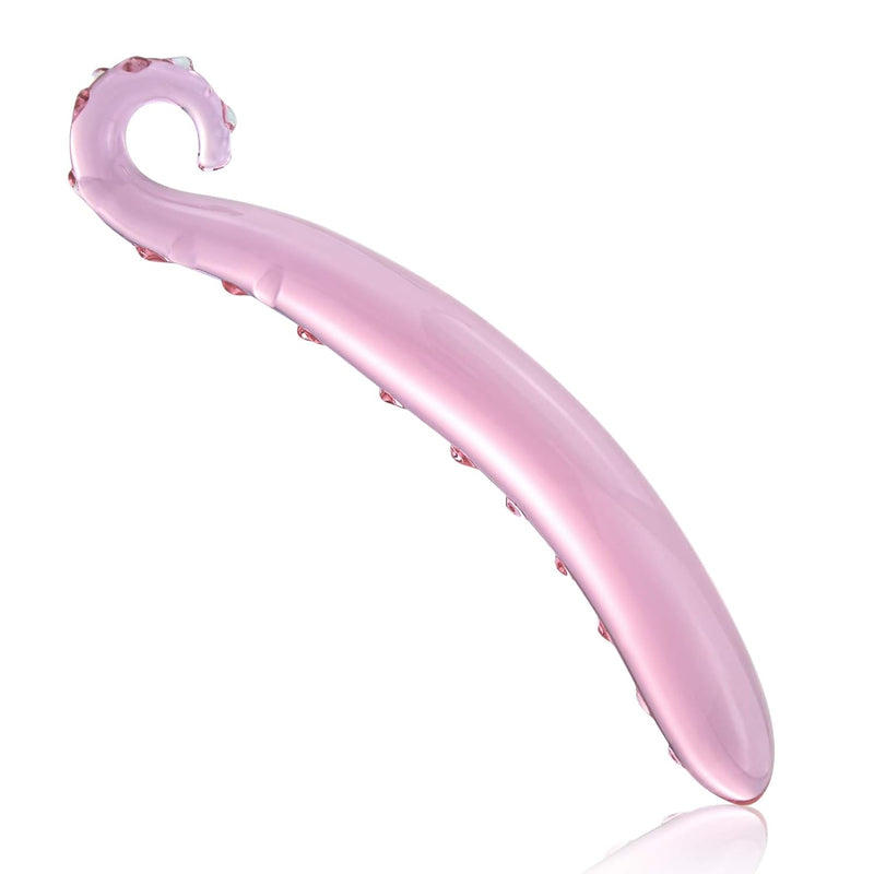 Glass Butt Plug S-Shaped Crystal Dildo Anal Sex Toys For Women Masturbation