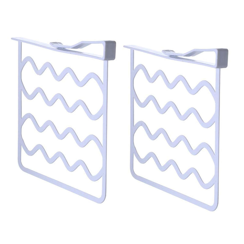 2Pcs Plastic Shelf Dividers Closet Shelf Organizer Divider Clothes Shelves Separ