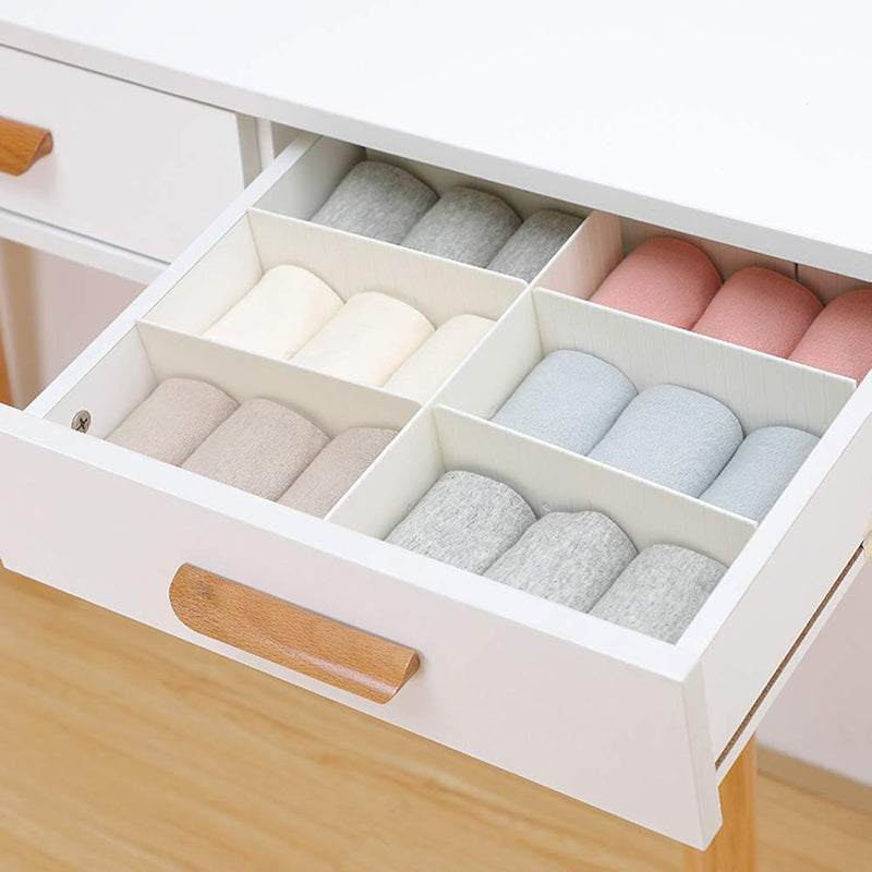 Drawer Divider Organizer Diy Plastic Grid Drawer Divider For Home Tidy Closet St