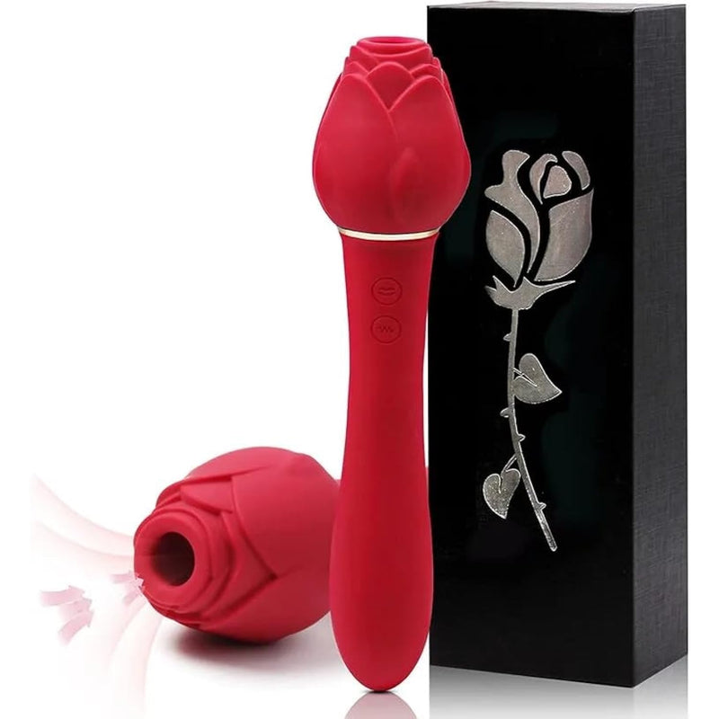 Rose Toy Vibrator 2 In 1