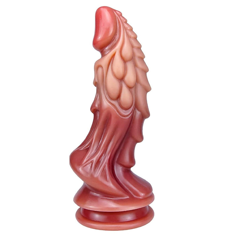 9 Inch Silicone Dragon Thick Large Dildo Toys For Woman G-Spot Stimulating Big Wide Dual Density Penis Ribbed Anal Fantasy Toy For Women'S Suction Monster Dildo