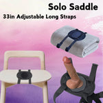 Suction Cup Dildo Mount Sex Saddle Strap on a Pillow or Furniture, Sex Swing, Sex Chair, Dildo Holder Strap Base Adult Sex Toy Adjustable for Couples (Without Dildo)