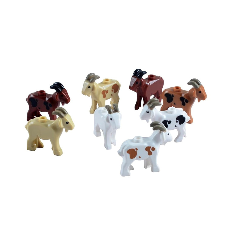 8Pcs Animal Building Blocks Animal Building Bricks Kit Diy Building Set Com