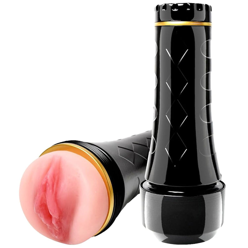 Male Masturbator Cup - Realistic Feel 3D Textured Vagina For An Exceptional Sensory Experience - Premium Quality Male Sex Toy For Men - Detachable Design, Easy To Clean, Adult Toys 2024