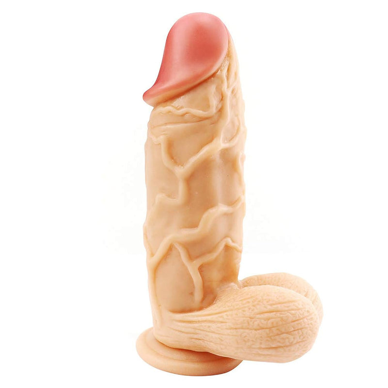 2.56'' Diameter Thick Huge Dildo, Xxl Realistic Dildo Adult Toys & Thick Big Dildos For Quick Orgasm, Safe Giant Dildo Suction Cup Dildo, G-Spot Anal Sex Toys For Women And Men