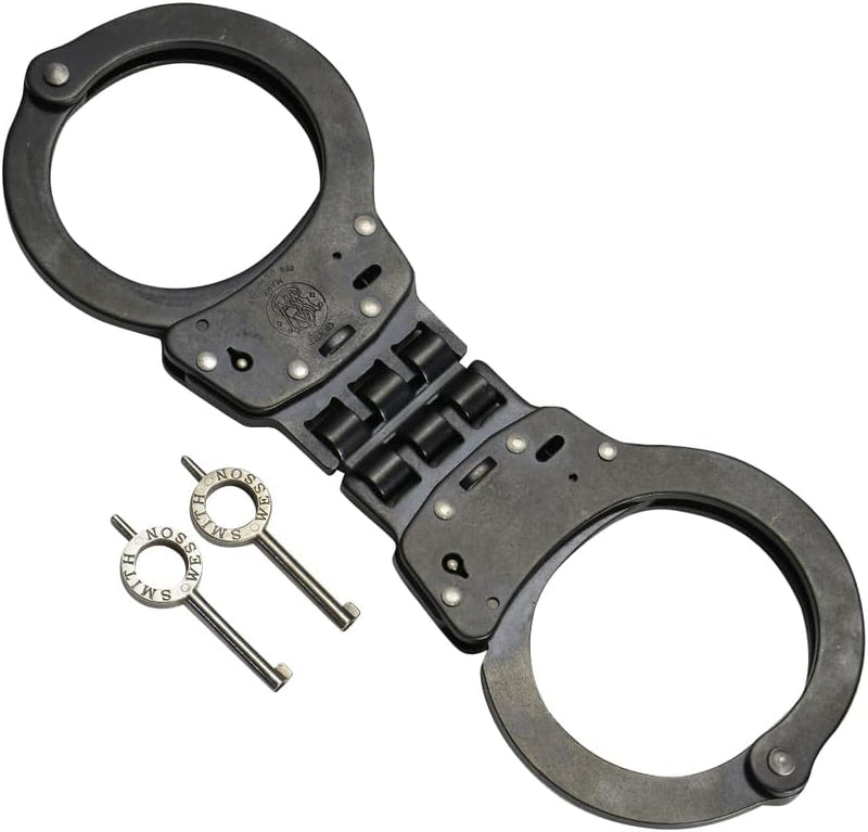 Standard Hinged Handcuffs Steel