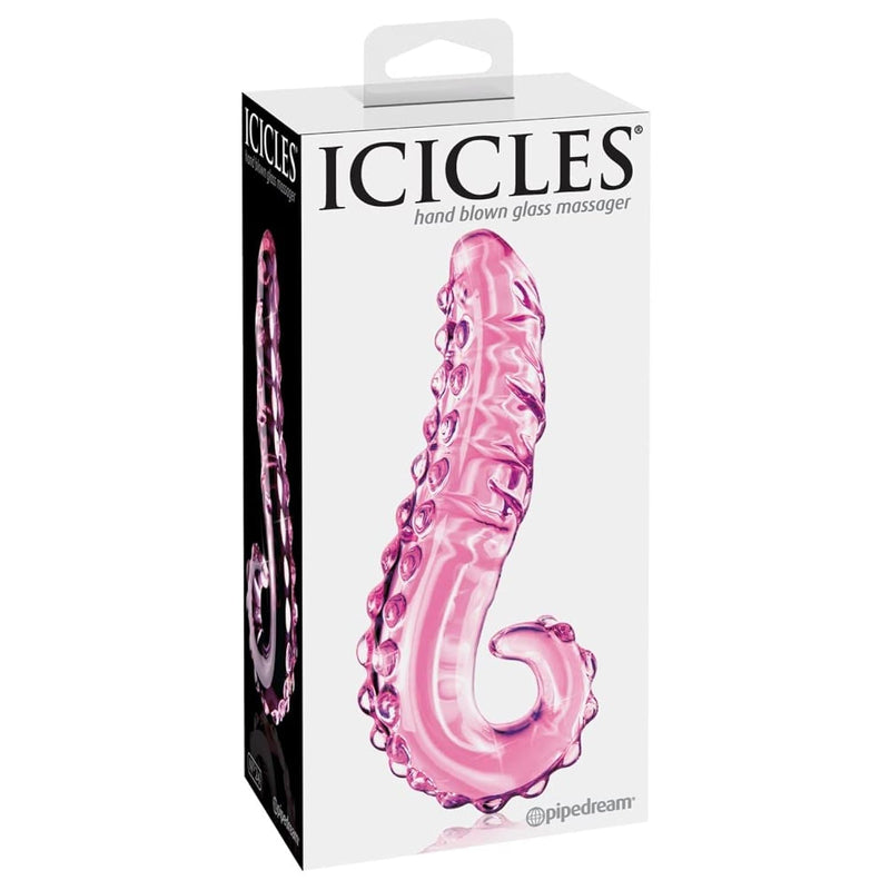 Icicles #24 Hand Blown Glass Massager