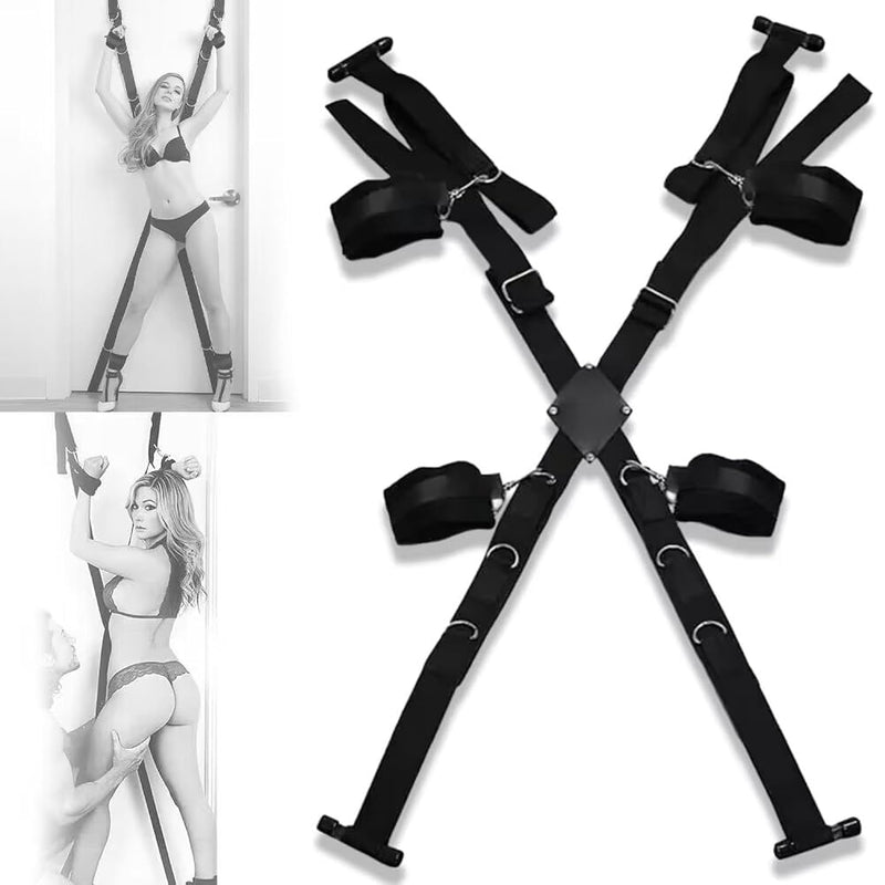 Sex Straps Door Sex Swing, Sex Furniture For Bedroom With Adjustable Spreader Straps, The Door Swing For Adults Sex Straps For Adult Sex Sling Heavy Duty Frequent Flyer Door Mount Swing