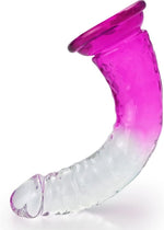 Realistic Jelly Dildo with Suction Cup – Soft, Flexible G-Spot Stimulator (Large)