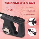 Handheld Sex Machine with Vibrator, Dildo, Anal Plugs, Thrust Modes for All