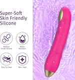 Sex Toys Dildo Vibrator, Squirting Vibrators G Spot Clitoral Stimulator Adult Toys Games & Foreplay with 10 Playful Vibrating for Women Couples, Rechargeable Waterproof (Rose)