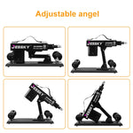 Adjustable Sex Machine with 8 Attachments & 3XLR Connector for Men and Women