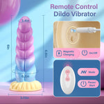 Vibrator Dildo Sex Toys, Realistic Dildos with Suction Cup 8 Vibration Modes, Remote Control Silicone Vibrating Fantasy Anal Dildo, Adult Toys for Men Women Couple G-spot Clitoral Stimulation