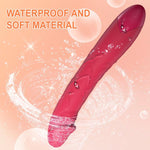 G Spot Dildo Vibrator-Waterproof Adult Female Sex Toys with 10 Powerful Vibrations, Realistic Silicone Dildos Clitoris Stimulator for Woman Sexual Pleasure