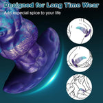 6.5" Silicone Tentacle Butt Plug – Fantasy Prostate Dildo for Men, Women & Couples