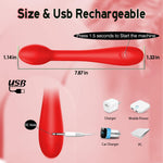 G Spot Vibrator Adult Sex Toys, Clitoral Tits Anal Stimulator Dildo with 12 Powerful Vibrating Modes,Clit Nipple Personal Massager for Women,Waterproof Bullet Finger Anal Training Vibrators for Couple