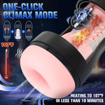 Automatic Male Masturbator, Sucking Male Masturbators Penis Pump with 9 Suction & 10 Vibrating & Heating Mens Male Sex Toys, Hands Free Pocket Pussy Male Stroker, Adult Sex Toys for Men Penis Pumps