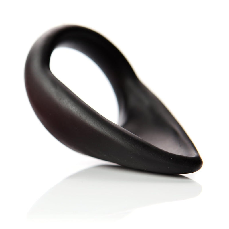 C-Sling - 100% Ultra-Premium Silicone Cock/Penis Ring Adjustable Band, Prostate Massager, Sex/Adult Toys For Men, Couples - Black