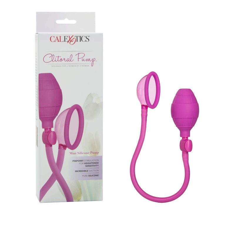 Novelties Mini Silicone Clitoral Pump, Pink