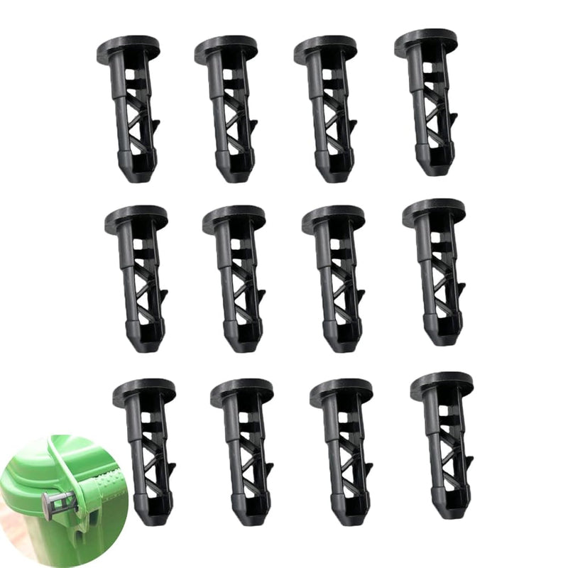 12 Pack Swing Lid Rotating Axle Plug Od 2Cm 0.78'' Link Bolts For Plastic Step-O