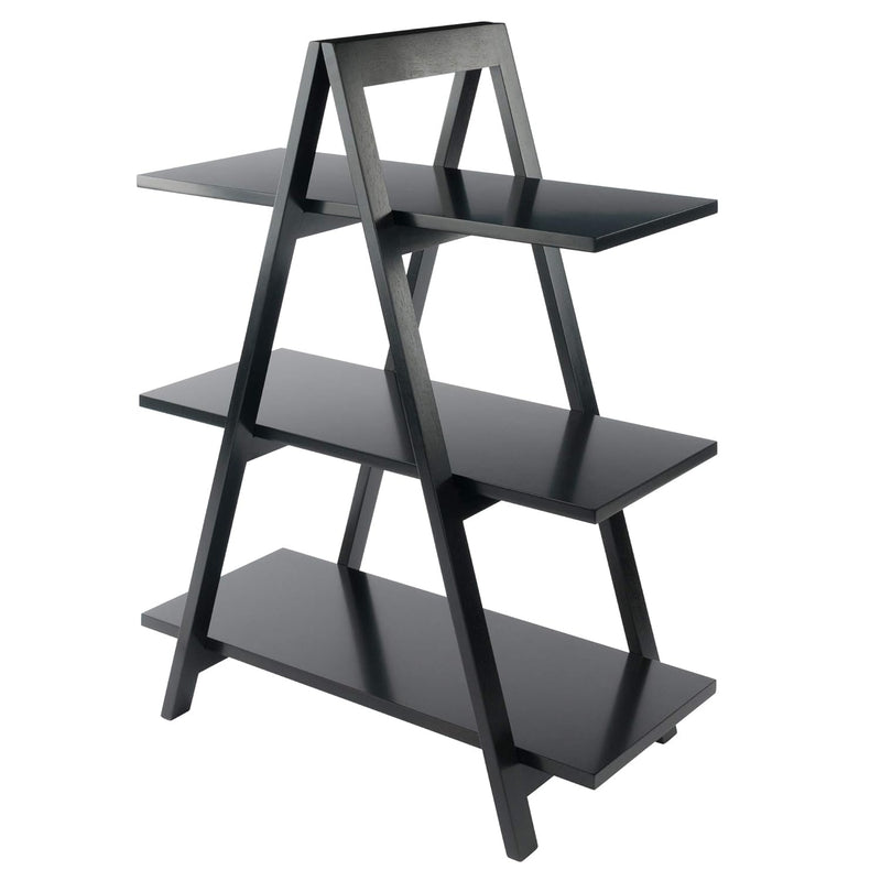 Wood Aaron Shelving, Black