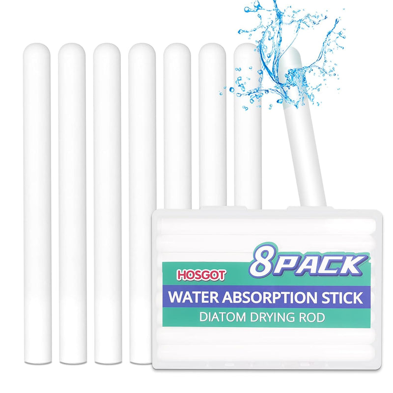 8 Packs Diatom Drying Rod Stick For Toys,Diatomite Drying Sticks For Sex Doll Cleaning,Reusable Water Absorption Stick Keep Dry Rod For Sex Doll Gift Male Masturbator Stroker Sleeve Vaginal Anal Holes