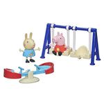 Peppa Pig Peppa's Adventures Peppa's Outside Fun Preschool Toy,with 2 Figures and 3 Accessories, Christmas Stocking Stuffers for Kids, Ages 3 and Up