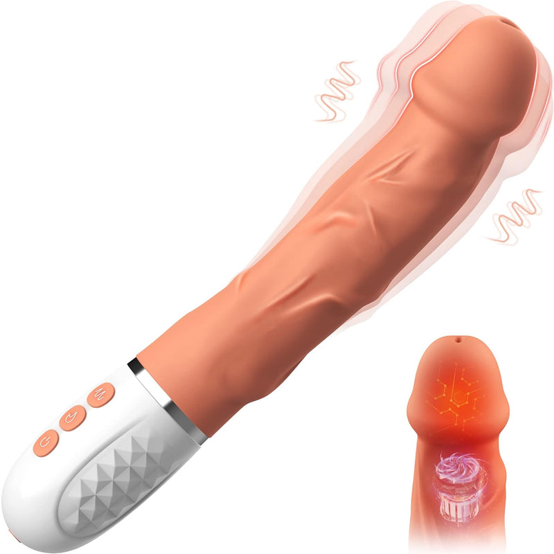 Realistic G-Spot Vibrator , Dildos Adult Sex Toys With 10 Vibration Modes, Pleasure Toys For Women Clitoral Vagina & Anal