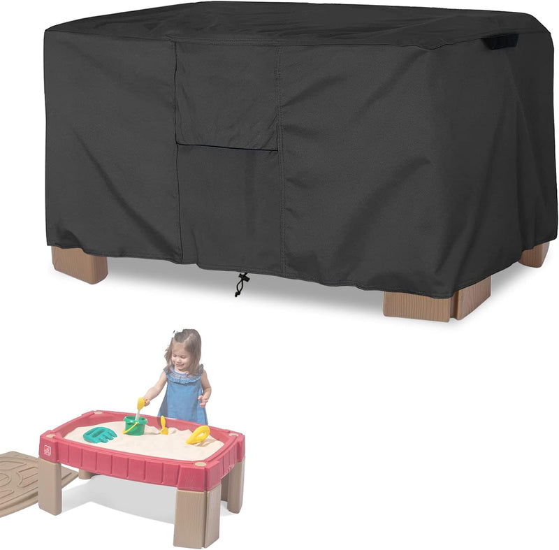 Kids Sand Table Cover Suitable for Step2 Sand Table,Waterproof,Defoliation prevention Anti-UV Outdoor Toys Cover - Cover only