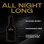 All Night Long Silicone-Based, Long Lasting Lube (2.7 oz) for Men, Women and Couples, Safe with Latex and Non-Latex Condoms