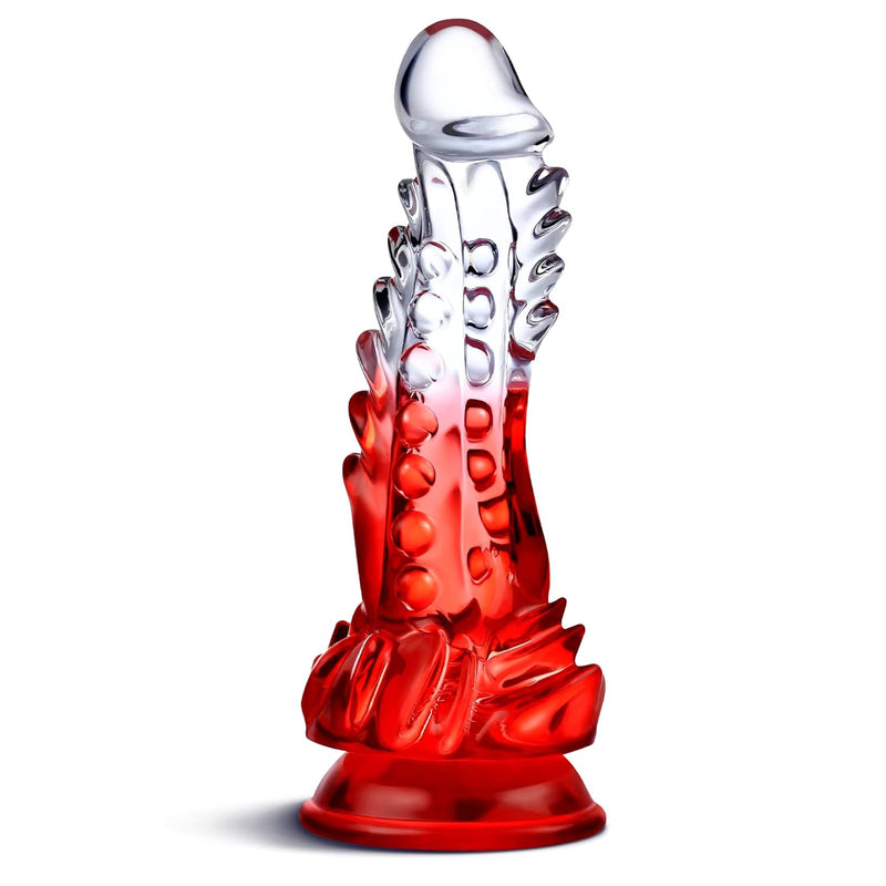 Clear Monster Dildos Sex Toy- 8.8 Inch Realistic G-Spot Dildo With Suction Cup For Hand-Free Play, Huge Monster Penis, Big Dildo Adult Sex Toys For Women Men And Couples