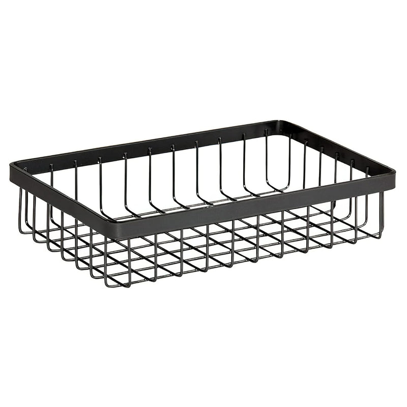 G.E.T. Wb-962-Mg Rectangular Metal Storage Wire Basket For Pantry, Produce And M