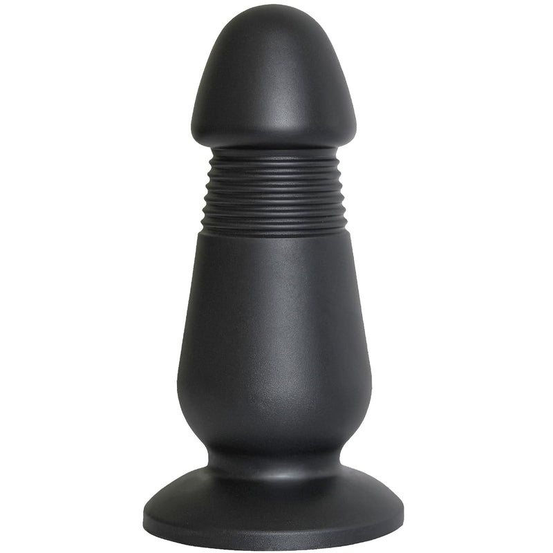 Huge Anal Plug 2.36 Inch Big Dildo Penis Adult Sex Toys Liquid Silicone Material Strong Suction Cup Hand-Free Insert Butt Vaginal Women Men(Black)