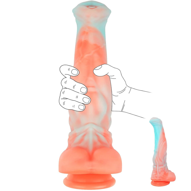 Fantasy Monster Dildo Adult Sex Toys, 12 Inch Huge Thick Dildo With Suction Cup, Silicone Big Dildo Realistic Giant Dildos For Anal Prostate Massage, Anal Toys G Spot Dildo Anal Sex Toys For Women