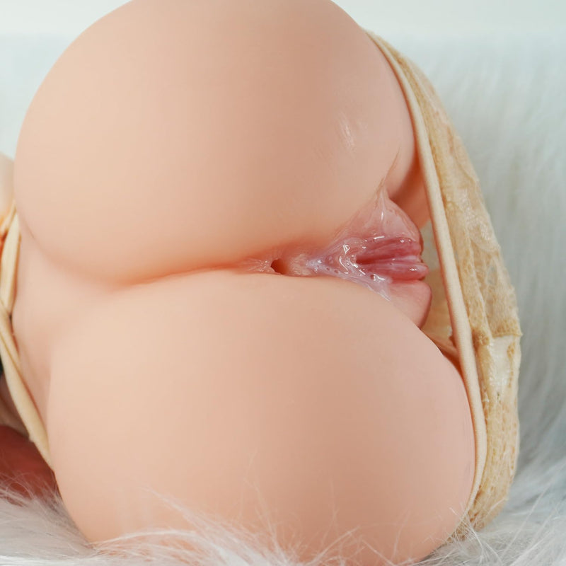 Pussy Ass Male Masturbator - 4.2Lb Realistic Masturbator Toy Bouncy Bubble Butt With Unique Anal And Tight Vagina Channel, Lifelike 3D Adult Male Sex Toy For Men Masturbation