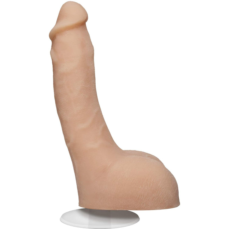 Signature Series - Lulu Of Leolulu - 8 Inch Realistic Ultraskyn Dildo With Removable Vac-U-Lock Suction Cup - F-Machine & Harness Compatible, For Adults Only, Vanilla