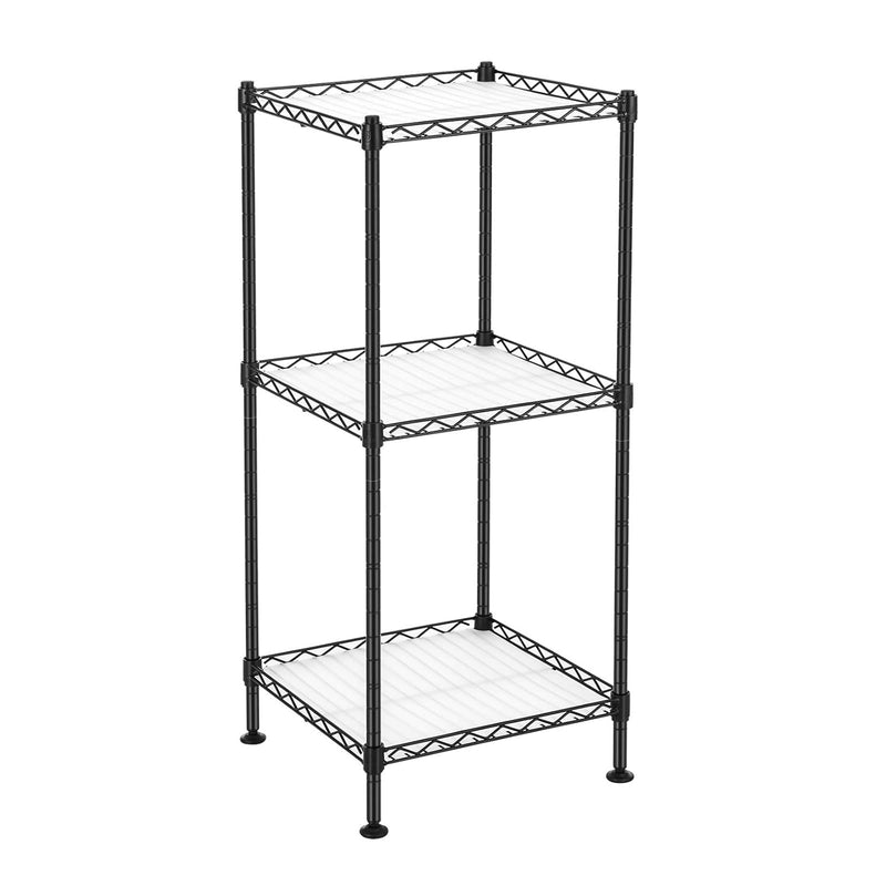 3-Tier Bathroom Shelf, Wire Shelving Unit, Metal Storage Rack For Small Space, T