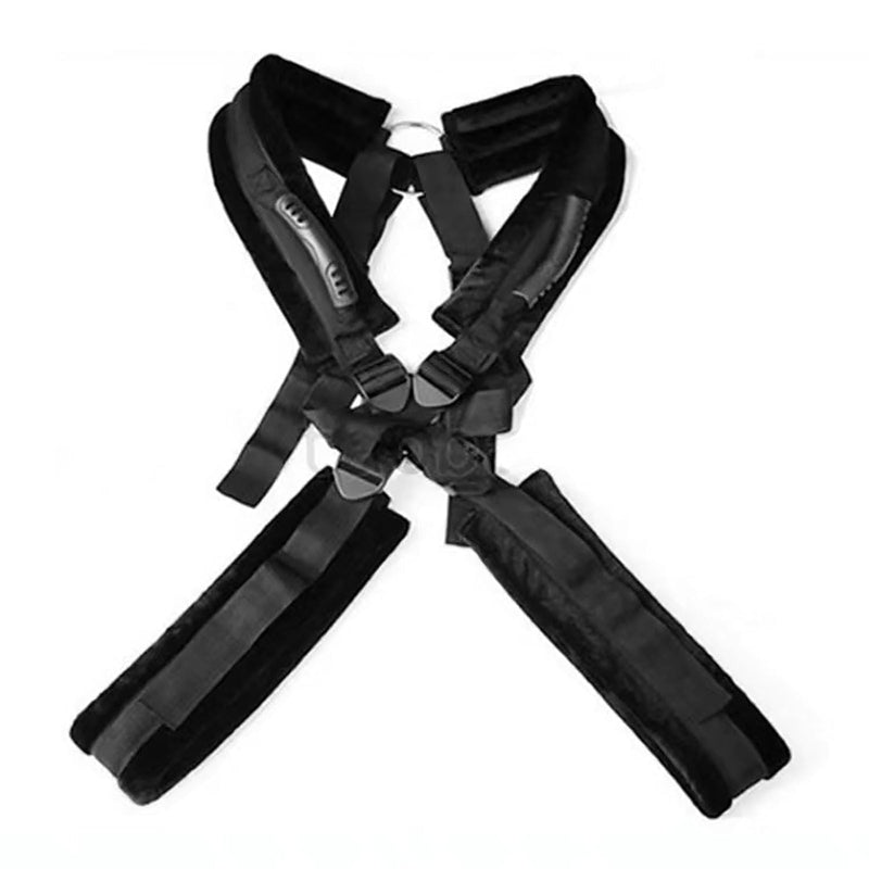 Adult Toys Bondage Love Slings For Couples - Swing Set With Adjustable Straps- Soft Plush Padding Mat- Sex Restraints Toys- Holds Up To 300Lb