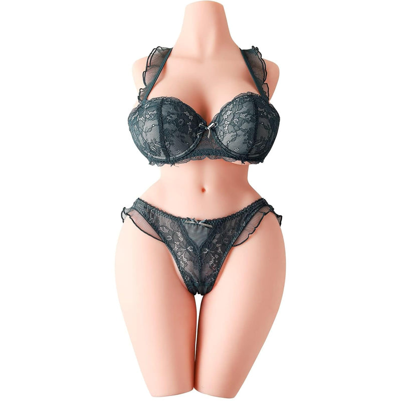 20Lb Lifelike Torso Sex Doll Full Size Male Masturbator With Realistic Big Boobs Vagina And Anal,3 In 1 Female Full Size Sex Doll Silicone Life Size Sex Doll Pocket Pussy Adult Sex Toy For Men