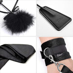 Sex Bondage BDSM Kit UTIMI Restraints Set Sex Toys with Hand Cuffs Ankle Cuff Bondage Collection & Blindfold & Tickler Included