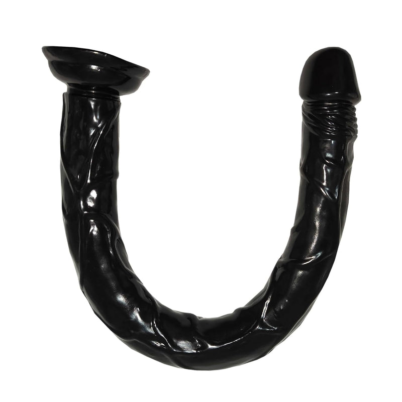 19.29 Inch Ultra Long Dildos Sex Toys With Suction Cup Soft Flexible Analdildo Realistic Dildo Black Penis Anal Sex Toys For Men Women Couple Hands-Free Play Anal Dildo Butt Plug