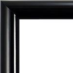 Trendsetter 20x28 Poster Frame Black High-Gloss, Vertical & Horizontal Wall Hanging Large Picture Frame for Photos, Posters & Art Prints (1-Pack)