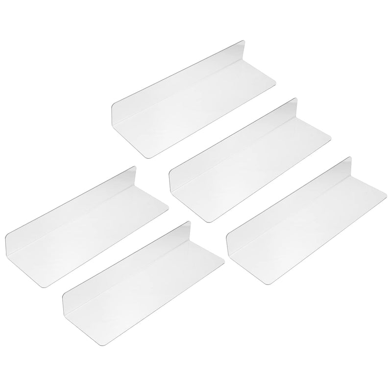 Shelf Dividers For Store, 6Pcs Supermarket Shelf Dividers Clear Plastic Shelf Di