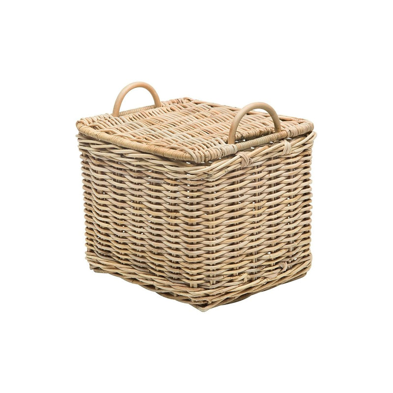 1060105 Rattan Core Rectangular Storage Basket, Natural