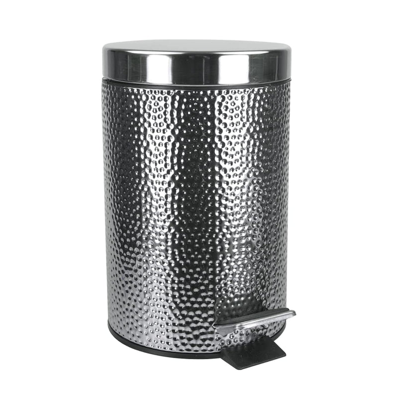 Deluxe Hammered Stainless Steel Bathroom Accessories, Office, Bedroom, Decorativ